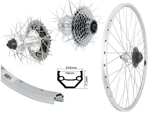 Hinterrad 622 laufrad - 19-622,
