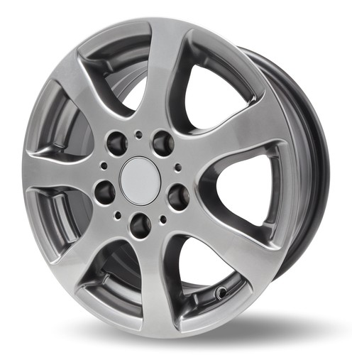 Graumetallic alufelgen 6jx14 - graumetallic,